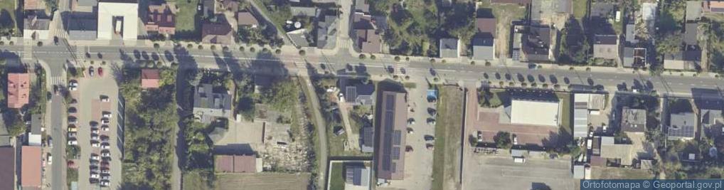 Zdjęcie satelitarne Warszawska ul.