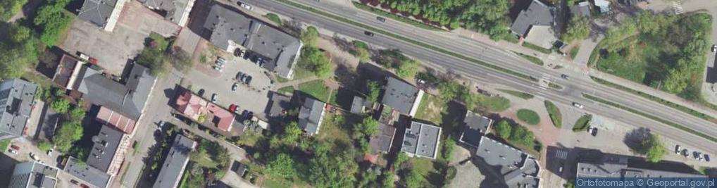 Zdjęcie satelitarne Wawel ul.