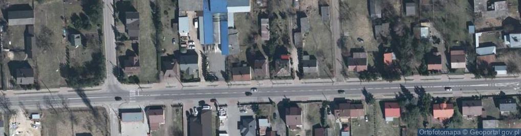 Zdjęcie satelitarne Warszawska ul.