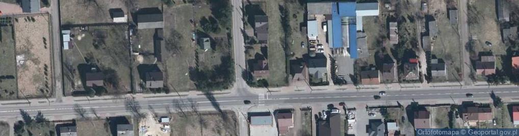 Zdjęcie satelitarne Warszawska ul.