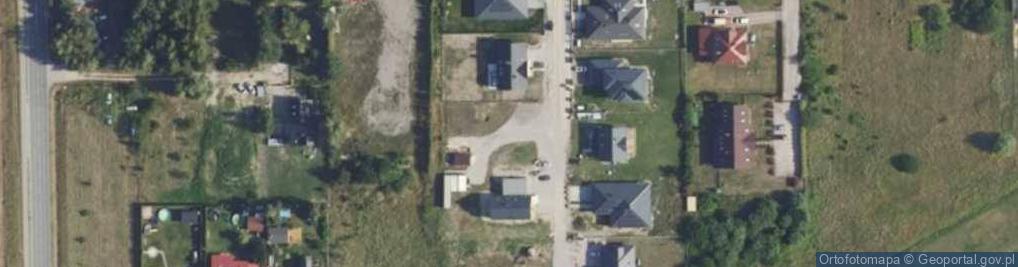 Zdjęcie satelitarne Wakacyjna ul.