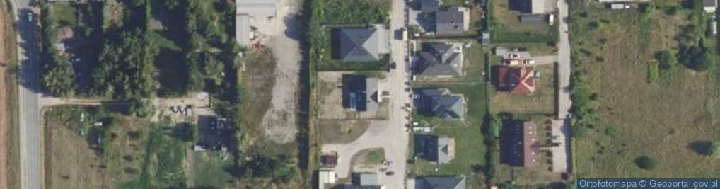 Zdjęcie satelitarne Wakacyjna ul.