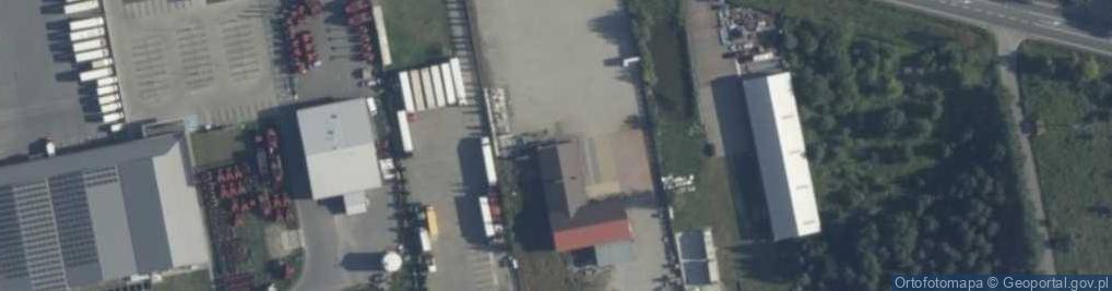 Zdjęcie satelitarne Warszawska ul.