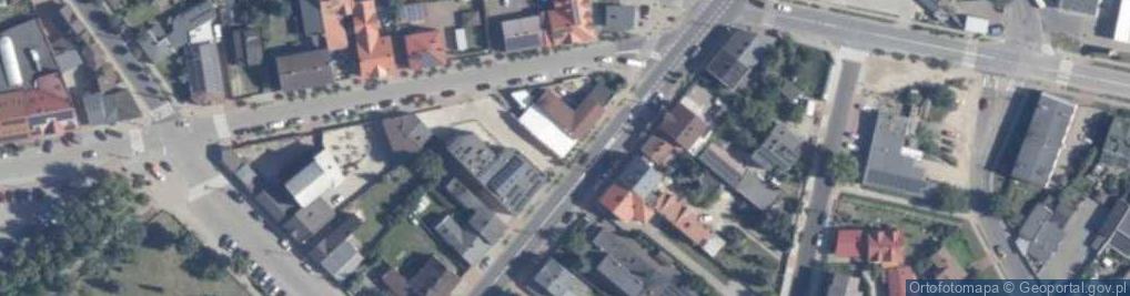 Zdjęcie satelitarne Warszawska ul.