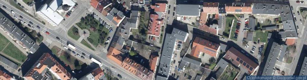 Zdjęcie satelitarne Wałowa ul.