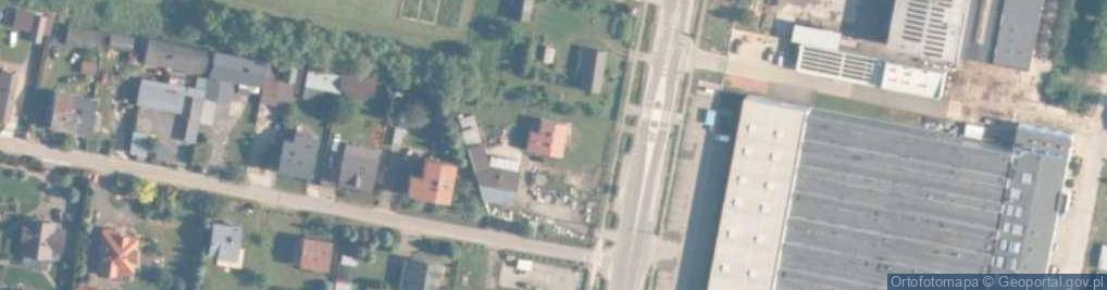 Zdjęcie satelitarne Warszawska ul.