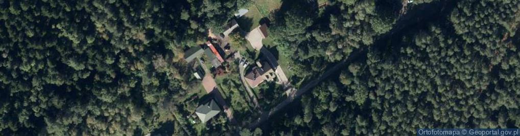 Zdjęcie satelitarne Warszawska Gajówka Rejów ul.