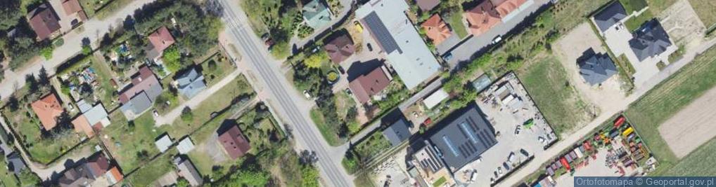 Zdjęcie satelitarne Warszawska ul.