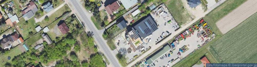 Zdjęcie satelitarne Warszawska ul.