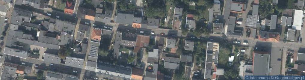 Zdjęcie satelitarne Warszawska ul.