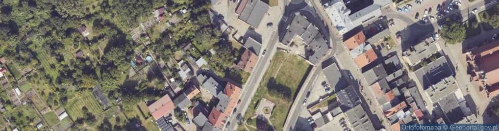 Zdjęcie satelitarne Wałowa ul.