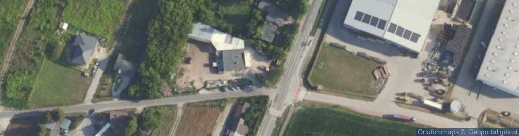 Zdjęcie satelitarne Warszawska ul.