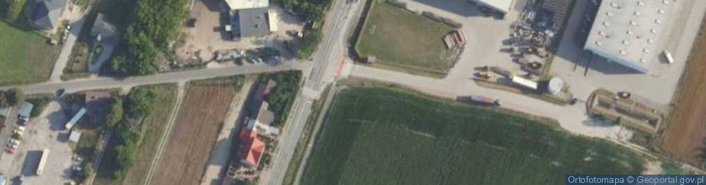 Zdjęcie satelitarne Warszawska ul.