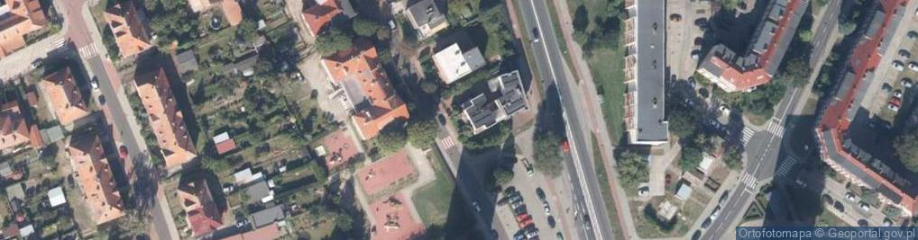Zdjęcie satelitarne Warszawska ul.