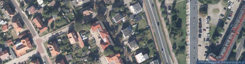Zdjęcie satelitarne Warszawska ul.