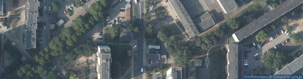 Zdjęcie satelitarne Walecznych ul.