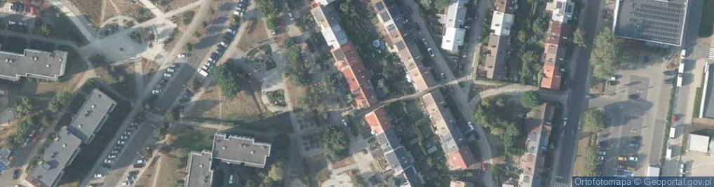 Zdjęcie satelitarne Wańkowicza Melchiora ul.