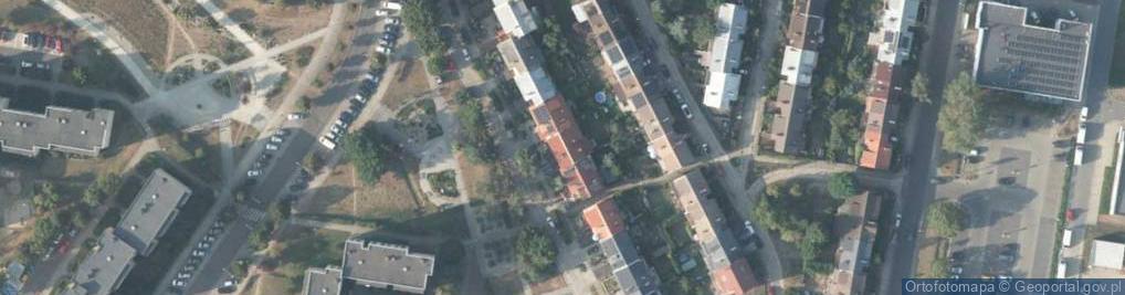 Zdjęcie satelitarne Wańkowicza Melchiora ul.