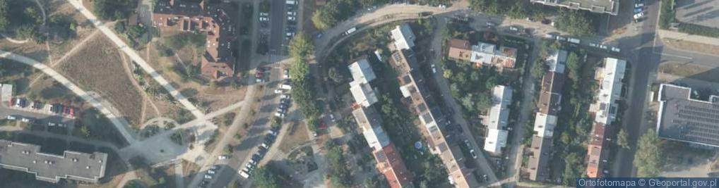 Zdjęcie satelitarne Wańkowicza Melchiora ul.