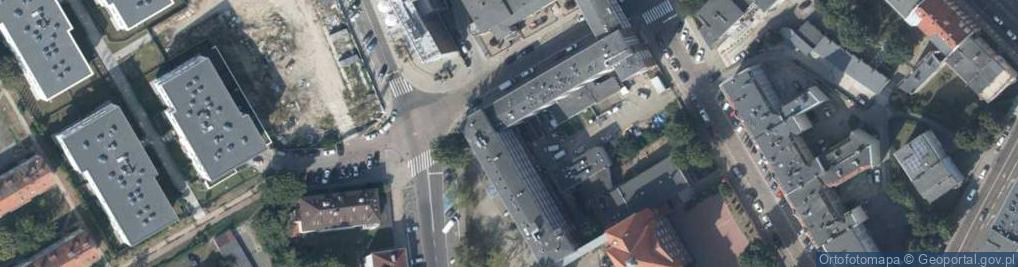 Zdjęcie satelitarne Wąska ul.