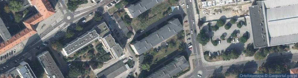 Zdjęcie satelitarne Wąska ul.