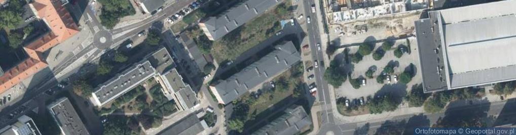 Zdjęcie satelitarne Wąska ul.