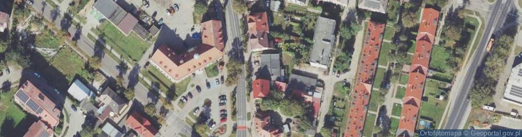 Zdjęcie satelitarne Warcisława IV ul.