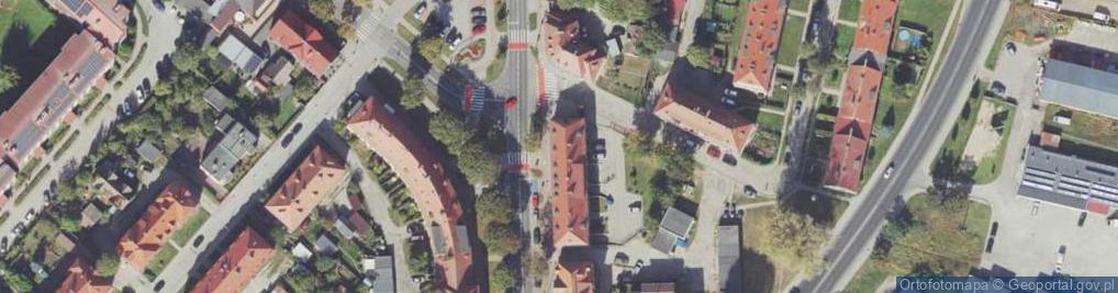 Zdjęcie satelitarne Warcisława IV ul.