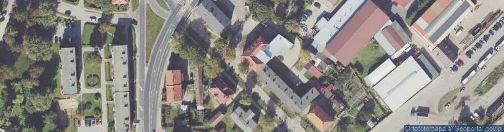 Zdjęcie satelitarne Warcisława IV ul.