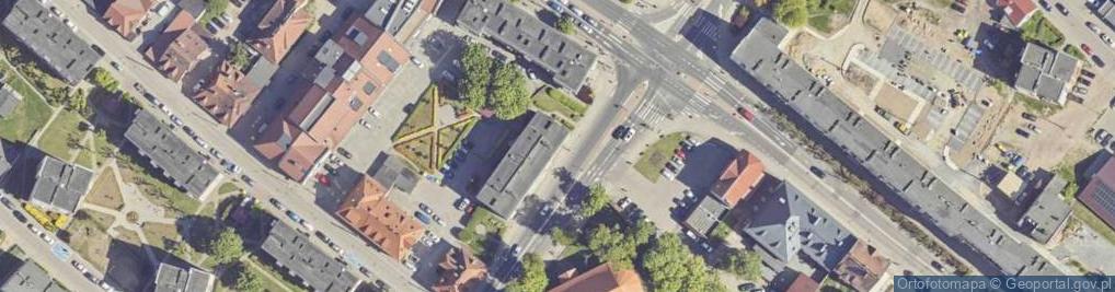 Zdjęcie satelitarne Warszawska ul.