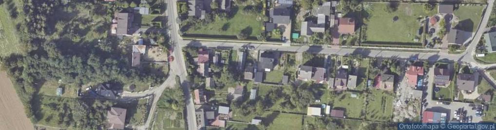 Zdjęcie satelitarne Wakacyjna ul.