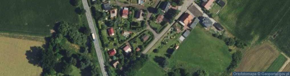 Zdjęcie satelitarne Wakacyjna ul.