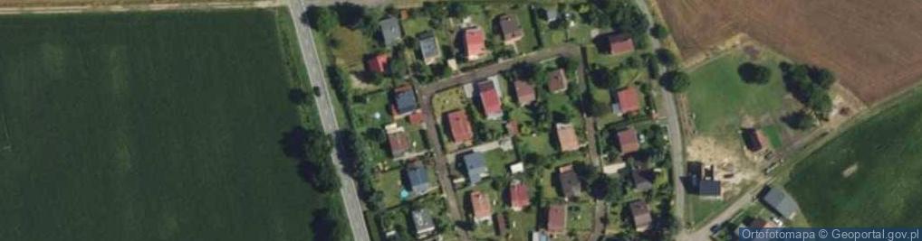 Zdjęcie satelitarne Wakacyjna ul.