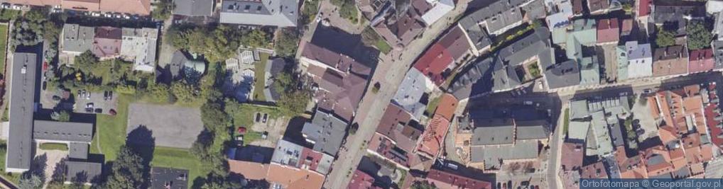Zdjęcie satelitarne Wałowa ul.