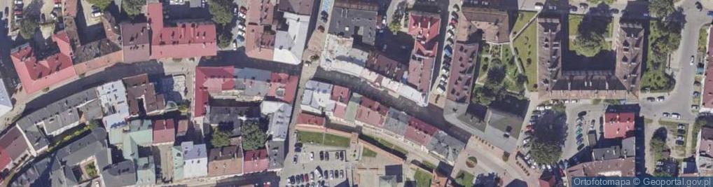 Zdjęcie satelitarne Wałowa ul.