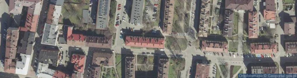 Zdjęcie satelitarne Waryńskiego Ludwika ul.