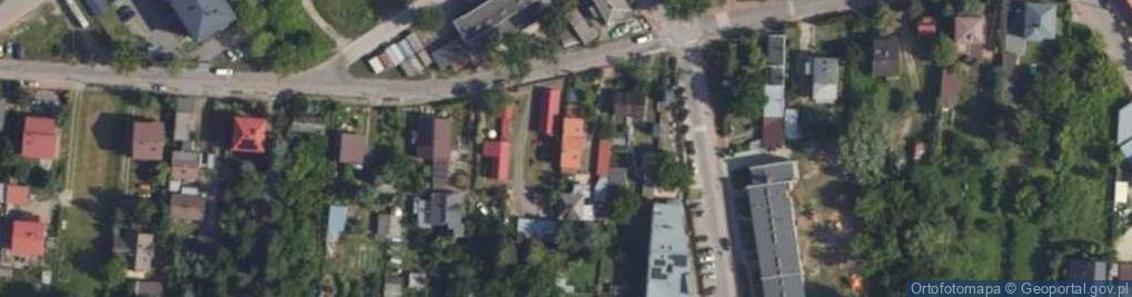 Zdjęcie satelitarne Wąska ul.