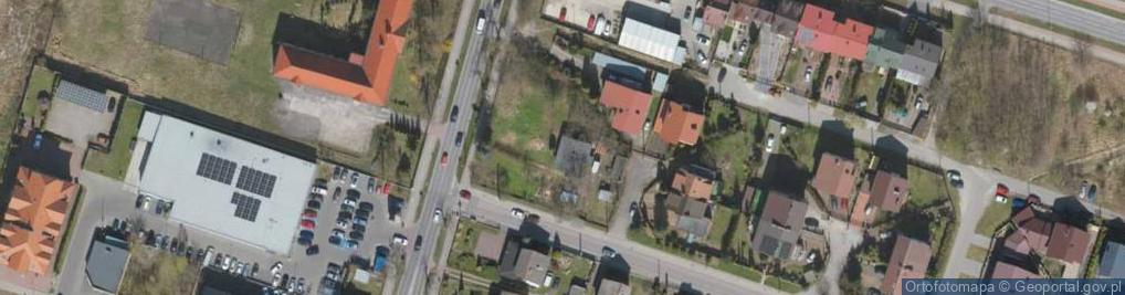 Zdjęcie satelitarne Warszawska ul.