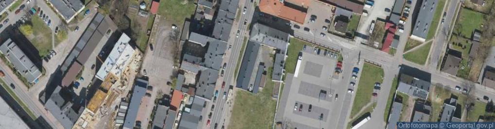 Zdjęcie satelitarne Warszawska ul.