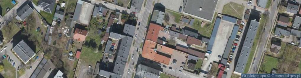 Zdjęcie satelitarne Warszawska ul.