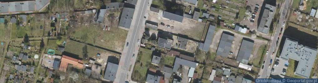 Zdjęcie satelitarne Warszawska ul.