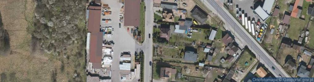 Zdjęcie satelitarne Wąwalska ul.