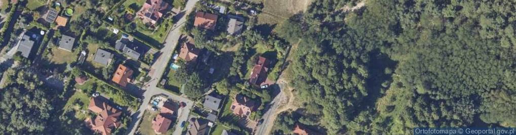 Zdjęcie satelitarne Wakacyjna ul.