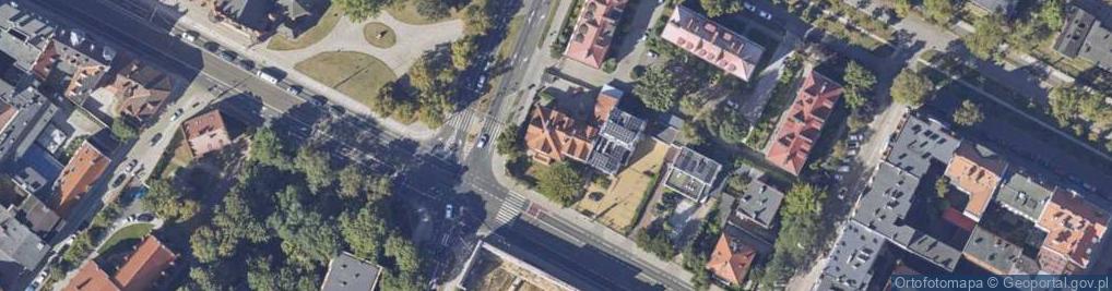 Zdjęcie satelitarne Warszawska ul.