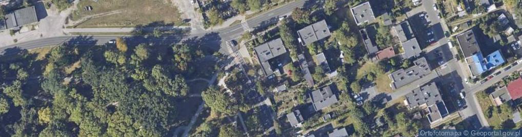 Zdjęcie satelitarne Waryńskiego Ludwika ul.