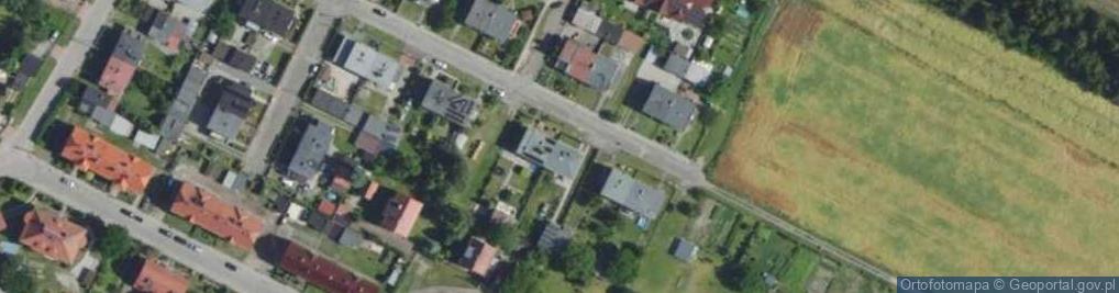 Zdjęcie satelitarne Wąska ul.