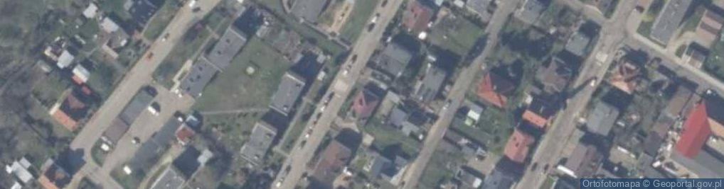 Zdjęcie satelitarne Waryńskiego Ludwika ul.