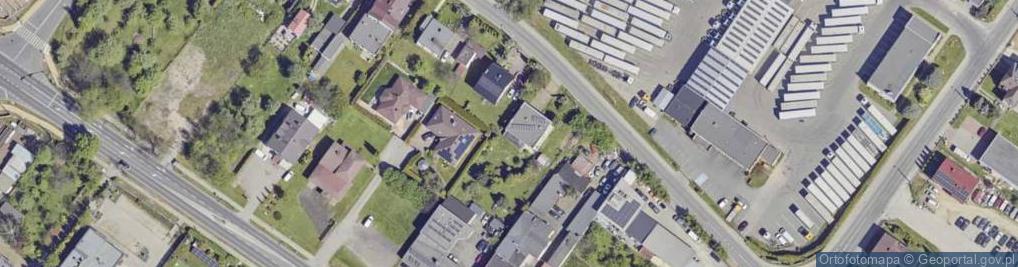 Zdjęcie satelitarne Wałowa ul.