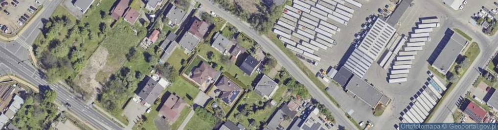 Zdjęcie satelitarne Wałowa ul.