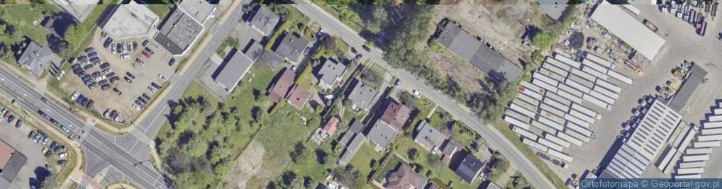 Zdjęcie satelitarne Wałowa ul.